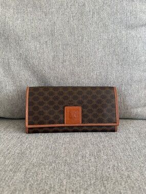 Celine Macadam PVC Leather Wallet